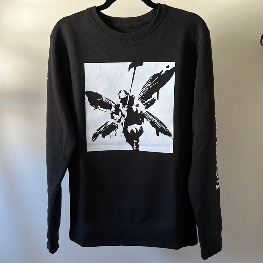 Linkin Park Hybrid Theory street soldier reaper pop art crewneck sweatshirt